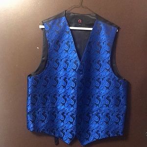 Royal Blue vest young men(teenagers) size in large